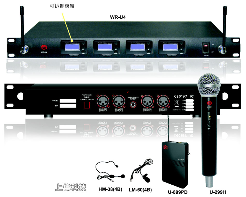 WR-U4 SERIES UHF LuJt