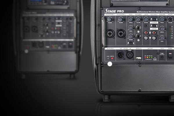 STAGE PRO 手提式多功能無線混音擴音機