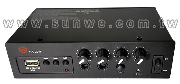 PA-20M Class-D sX-Wwww.sunwe.com.tw