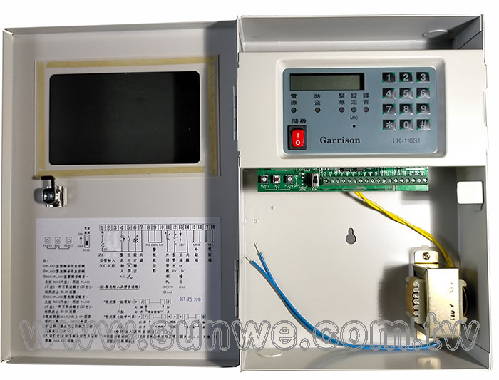 LK-110S1 防盜型語音自動報警機-上偉科技www.sunwe.com.tw