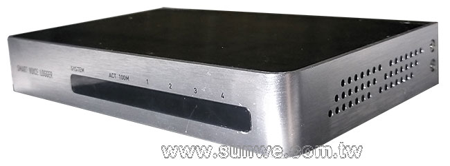 SVL2-04-SD 四路崁入式電話錄音主機-上偉科技www.sunwe.com.tw