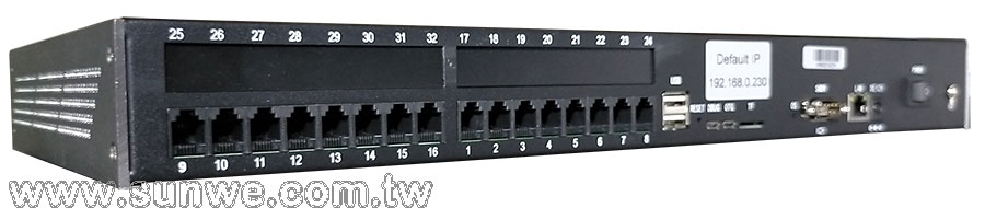 SVL2-32-HD 三十二路崁入式電話錄音主機-上偉科技www.sunwe.com.tw