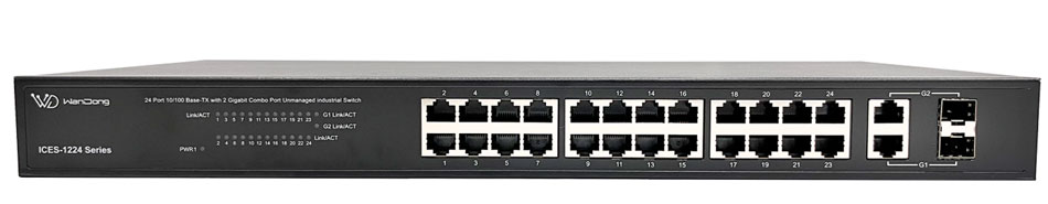 ICES-1224-K 專業工業型交換器-上偉科技www.sunwe.com.tw
